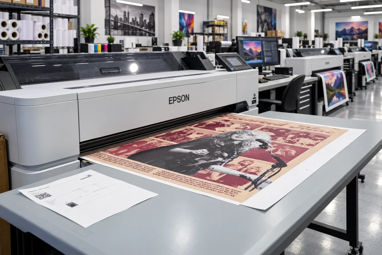 Detailed full-color artwork printing at Heavy Hitters